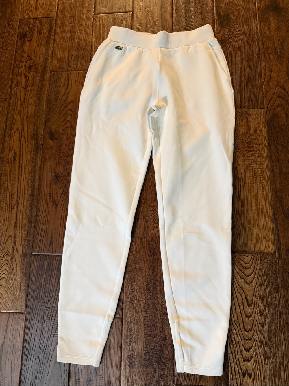 Lacoste Men’s Off-White Slim Jogger Pants Size 34